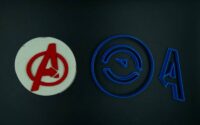 Κουπάτ Set Avengers Λογότυπο