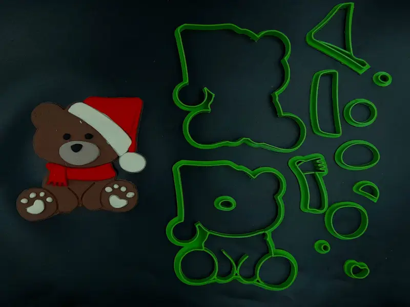 Κουπάτ Set Χριστουγεννιάτικο Αρκουδάκι Νο2